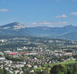 Panorama Chambéry en Savoie