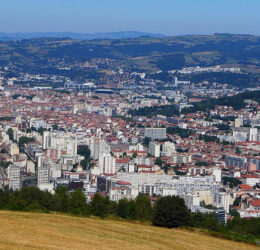 Vue de Saint-Étienne dans la Loire (42)